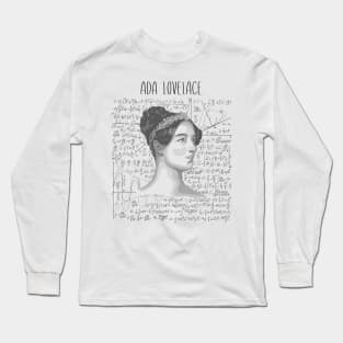 Ada Lovelace Portrait Long Sleeve T-Shirt